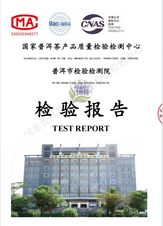 检测报告封面